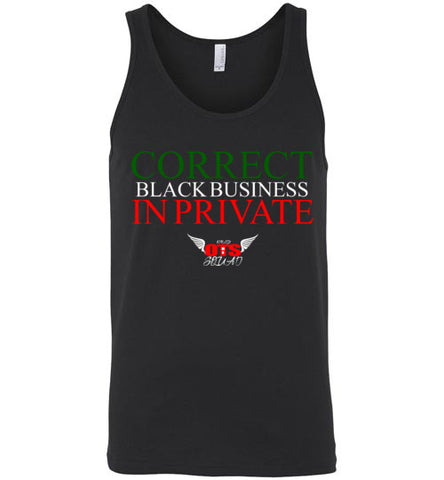 Correct Black Business In Private (Tank)